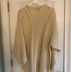 Authentic Irish Wool Sweater EUC